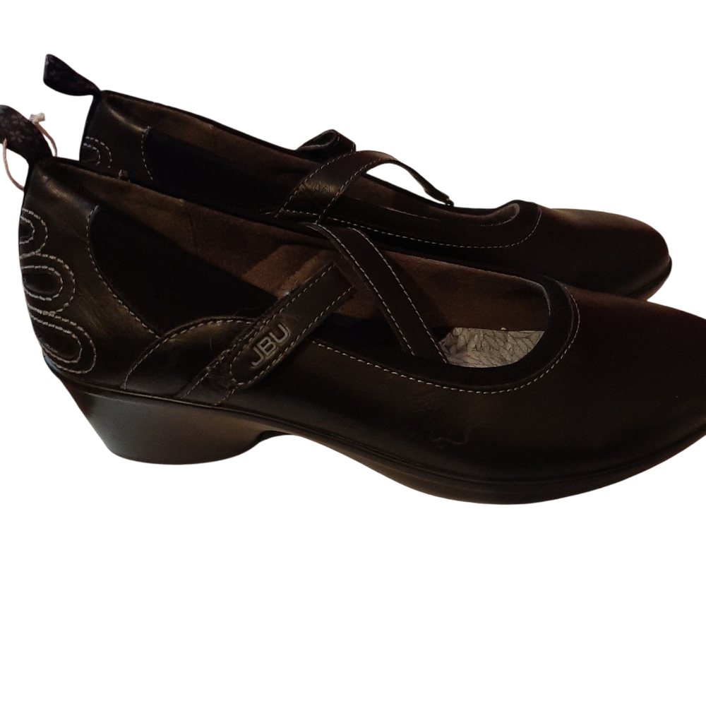 JBU Black Mary Jane Flats for Everyday Comfort